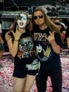 I\'m in Kiev Ukraine May 2019, here after a Kiss concert, I met this nice woman who was makeup like Paul Stanley.